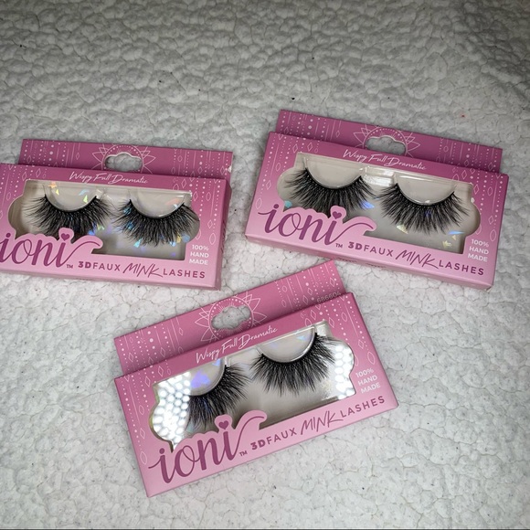 Ioni 3D Faux Mink Lashes wispy full dramatic